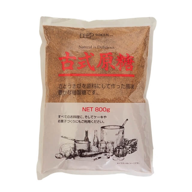 創健社 古式原糖 800g
