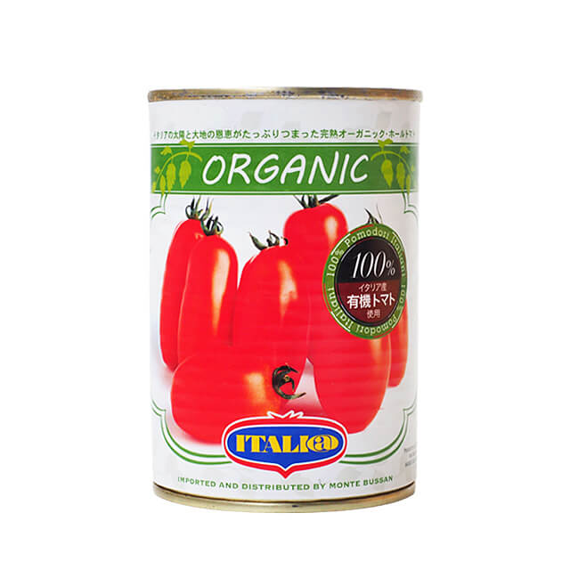イタリアット オーガニックホールトマト 400g