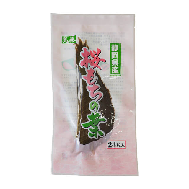 萬藤 桜もちの葉 24枚入