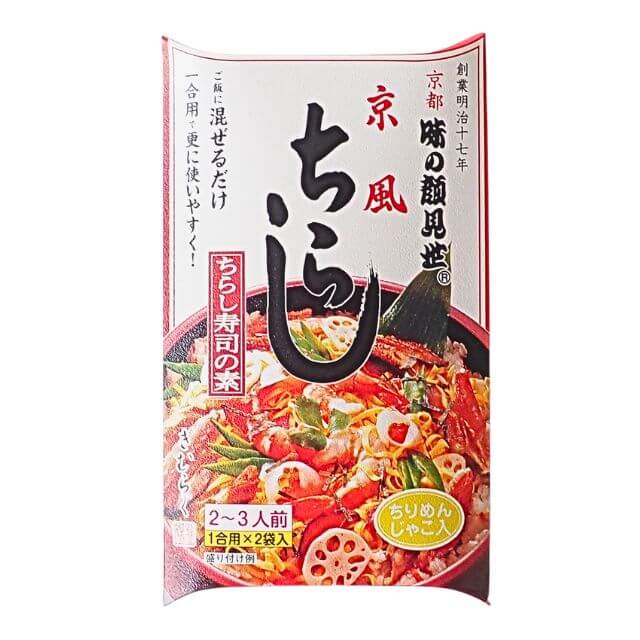 木村九商店 味の顔見世 京風ちらし寿司の素 1合用×2袋入