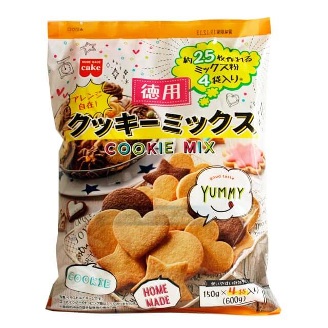 《共立食品》徳用クッキーミックス【600g（150g×4）】