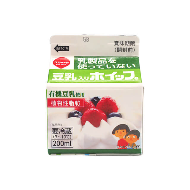 《スジャータ》豆乳入りホイップ【200ml】