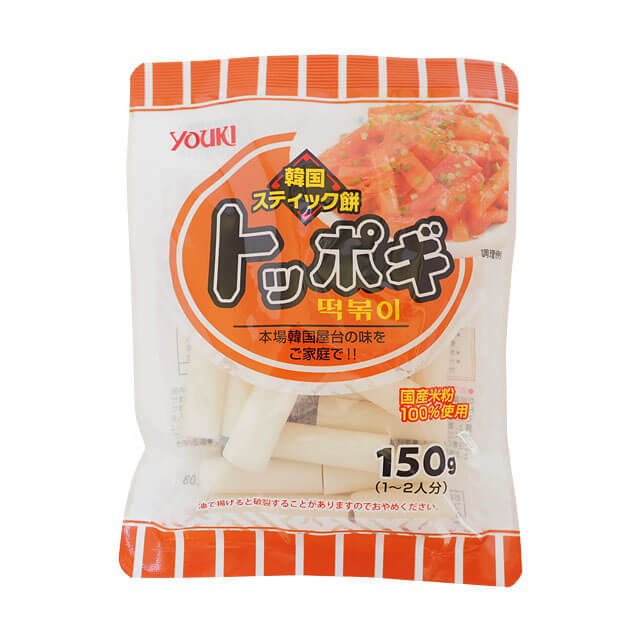 ユウキ食品 韓国スティック餅 トッポギ 150g
