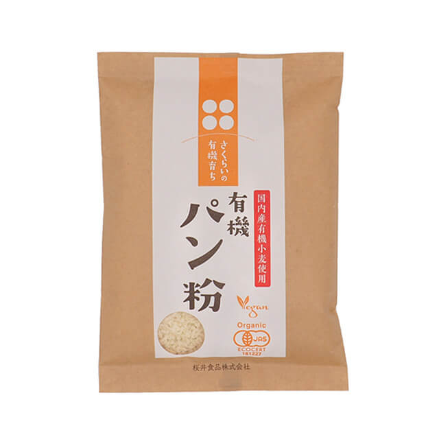 《桜井食品》有機パン粉【100g】