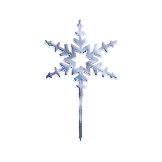 《まほろば》雪の結晶（銀）【1個】