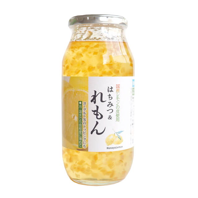 《サクラ印》国産レモンの皮使用はちみつ＆レモン【810g】