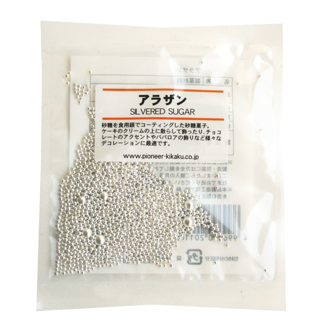 アラザンピンク 3mm お徳用 100g