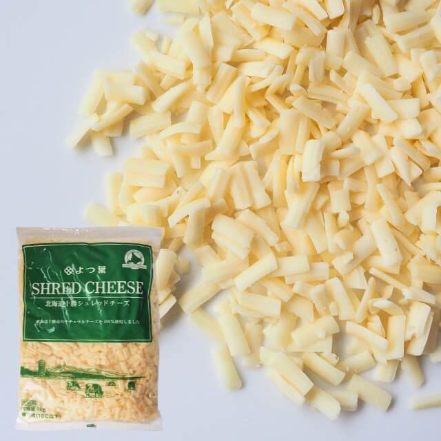 《よつ葉乳業》北海道十勝シュレッドチーズ【1kg】