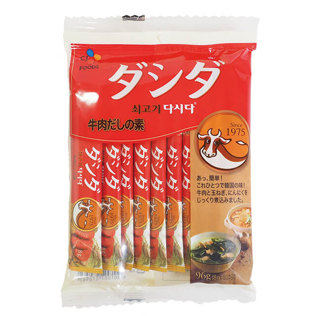 CJジャパン ダシダ(牛肉だしの素) 96g(8g×12本)