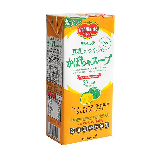 《デルモンテ》豆乳でつくったかぼちゃスープ【1000ml】