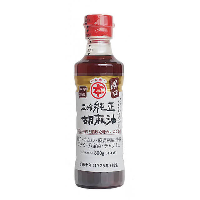 竹本油脂 圧搾純正胡麻油(濃口) 300g