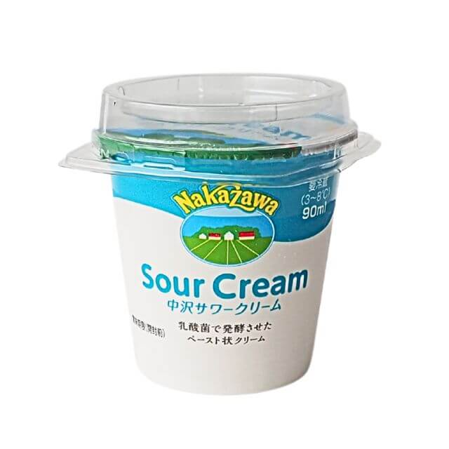 冷蔵 中沢乳業 サワークリーム 90ml