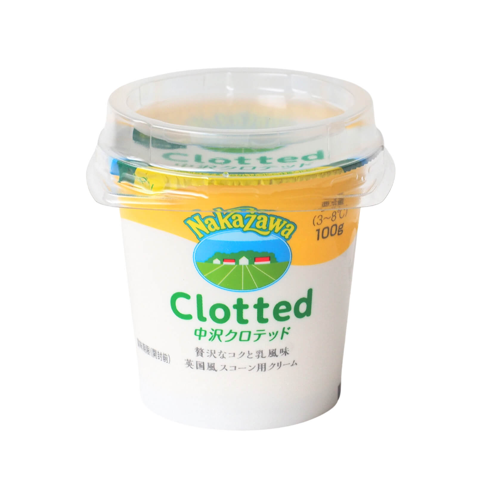 冷蔵 中沢乳業 クロテッドクリーム 100g