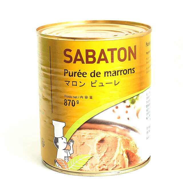 《サバトン》マロンピューレ【870g】