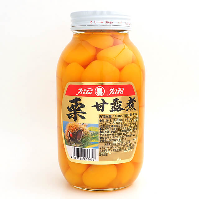 《丸喜印》栗甘露煮【1100g】