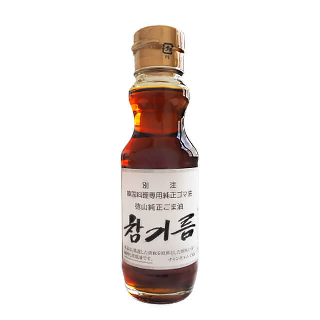 徳山物産 韓国料理専用純正ごま油（チャンギルム） 150g