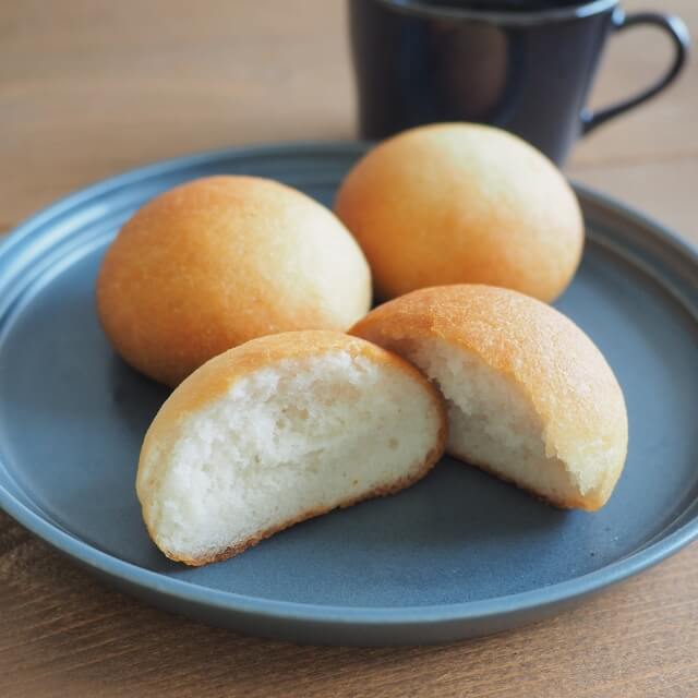 オオバコファイバー入り 米粉のまるぱん