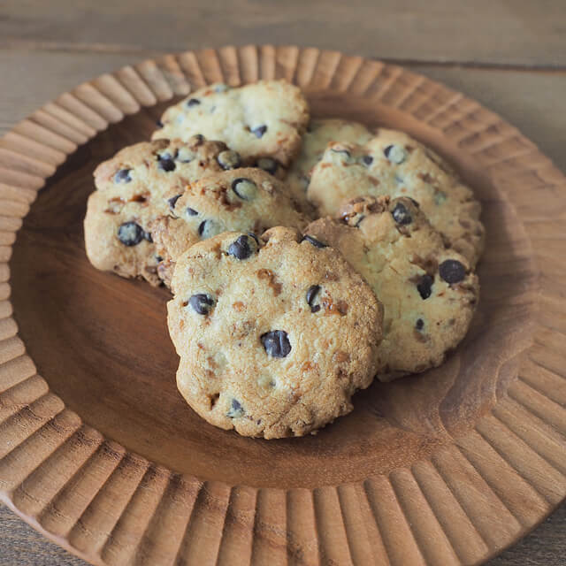 キャラメルチップクッキー