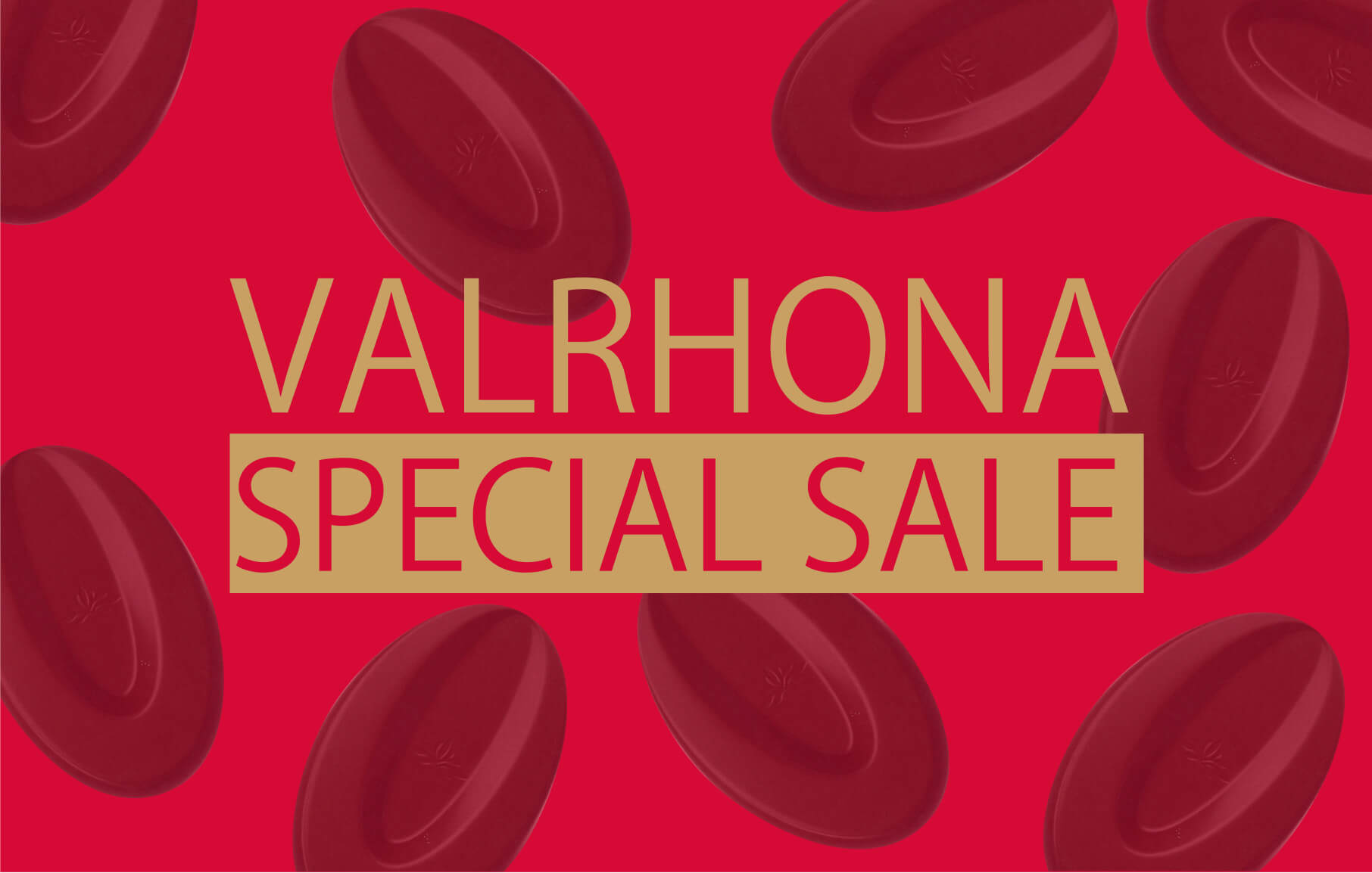 <span>ヴァローナSALE</span>パティシエ御用達のチョコとココアが10～20％OFF！</span>